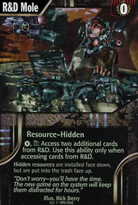 Netrunner R&D Mole