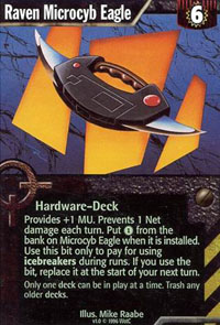 Netrunner Raven Microcyb Eagle