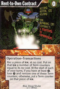 Netrunner Rent-to-Own Contract