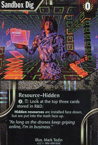 Netrunner Sandbox Dig