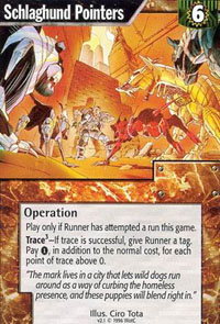 Netrunner Schlaghund Pointers