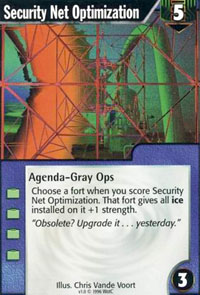 Netrunner Security Net Optimization