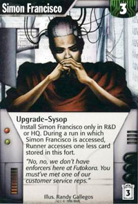 Netrunner Simon Francisco