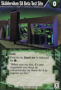 Netrunner Sk&auml;lderviken SA Beta Test Site