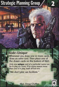 Netrunner Strategic Planning Group