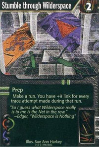 Netrunner Stumble through Wilderspace