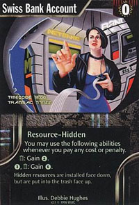 Netrunner Swiss Bank Account