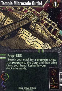 Netrunner Temple Microcode Outlet