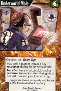 Netrunner Underworld Mole