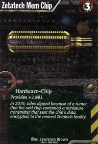 Netrunner Zetatech Mem Chip